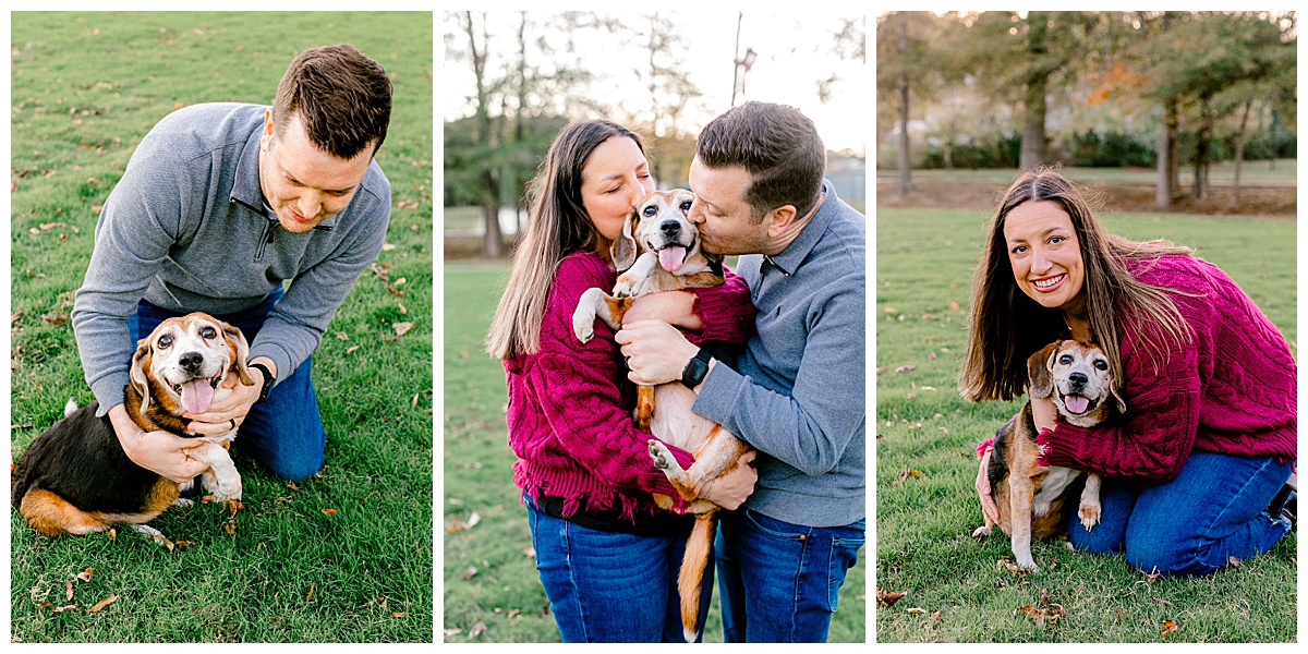 nelson-family-big-springs-park-1.jpg Stephanie, Jess, and their dog Emma at Big Springs Park in Springville, enjoying a loving moment.